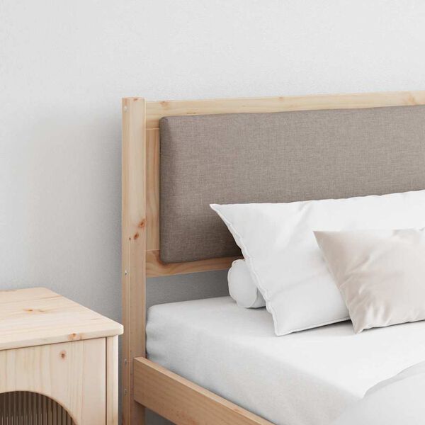 vidaXL Čelo postele Jiný Hnědá 200 cm Masivní borovicové dřevo