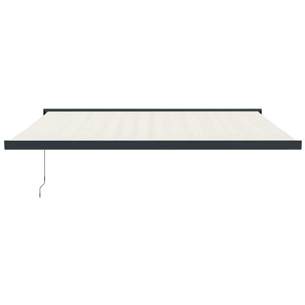 vidaXL Zatahovac&iacute; mark&yacute;za kr&eacute;mov&aacute; 4,5 x 3 m textil a hlin&iacute;k