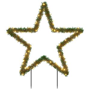 vidaXL V&aacute;nočn&iacute; světeln&aacute; dekorace s hroty Hvězda 115 LED diod 85 cm
