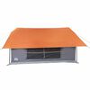 vidaXL Kempingov&yacute; stan pro 5 osoby &scaron;ed&yacute; a oranžov&yacute; nepromokav&yacute;