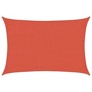 vidaXL St&iacute;n&iacute;c&iacute; plachta 160 g/m&sup2; cihlov&aacute; 2 x 3 m HDPE