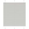 vidaXL Plisovan&aacute; roleta světle &scaron;ed&aacute; 115x150 cm &Scaron;&iacute;řka l&aacute;tky 114,4 cm