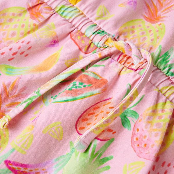 Dětské šaty bledě růžové 116