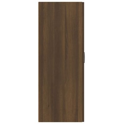 vidaXL Závěsná skříňka hnědý dub 69,5 x 34 x 90 cm kompozitní dřevo