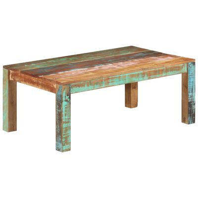 vidaXL Konferenční stolek masivní recyklované dřevo 100 x 60 x 40 cm