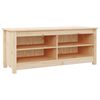 vidaXL Lavice s botn&iacute;kem 110 x 38 x 45,5 cm masivn&iacute; borovice