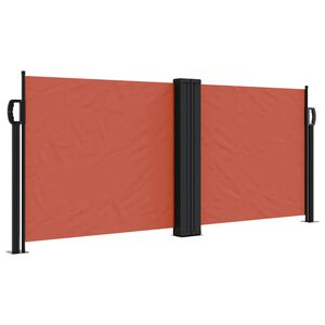 vidaXL Zatahovac&iacute; bočn&iacute; mark&yacute;za terakotov&aacute; 100 x 600 cm