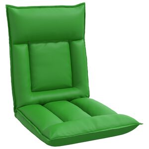 vidaXL Nastaviteln&aacute; podlahov&aacute; židle &Scaron;ed&aacute; Uměl&aacute; kůže