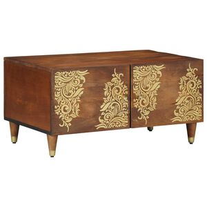 vidaXL Konferenční stolek Medová hnědá 80 x 50 x 40 cm