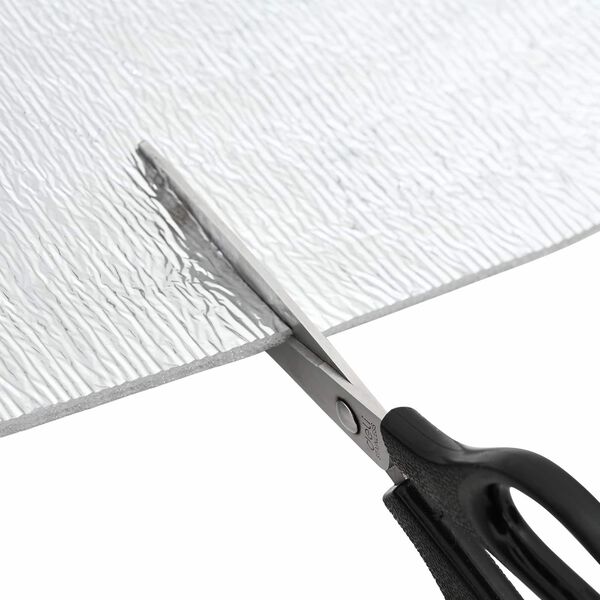 vidaXL Reflexn&iacute; f&oacute;lie za radi&aacute;tor 2 pcs Stř&iacute;brn&aacute; 25 x 0,5 m