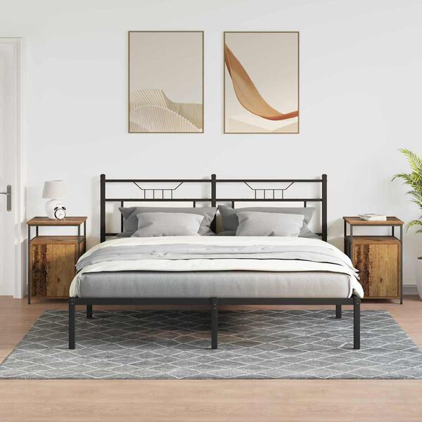 vidaXL Nočn&iacute; skř&iacute;ňka Star&eacute; dřevo kompozitn&iacute; dřevo