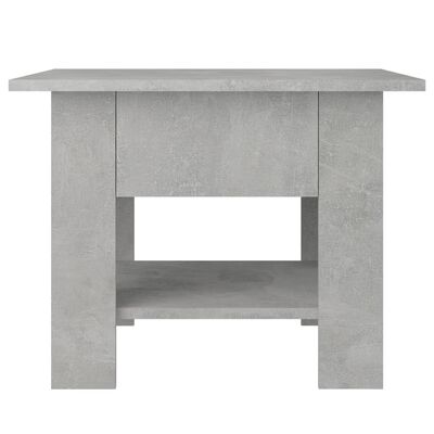 vidaXL Konferenční stolek betonově šedý 55 x 55 x 42 cm dřevotříska