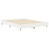 vidaXL R&aacute;m postele 2 pcs B&iacute;l&aacute; 152 x 203 cm kompozitn&iacute; dřevo