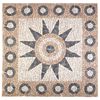 vidaXL Mozaikov&eacute; dlaždice s květinov&yacute;m vzorem V&iacute;cebarevn&yacute; 120 x 120 cm