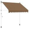 vidaXL Manu&aacute;ln&iacute; zatahovac&iacute; mark&yacute;za B&eacute;žov&aacute; 350 cm