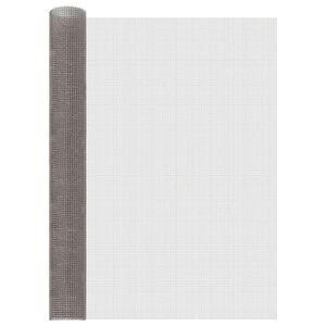 vidaXL S&iacute;ťovina 100 x 200 cm 3 Mesh Nerezov&aacute; ocel 201 Stř&iacute;brn&aacute;