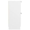 vidaXL Příborník bílý 60 x 30 x 70 cm kompozitní dřevo