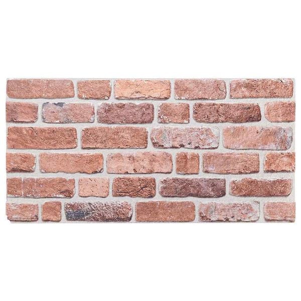 vidaXL 3D n&aacute;stěnn&eacute; panely 10 ks červen&eacute; 100 x 50 cm EPS