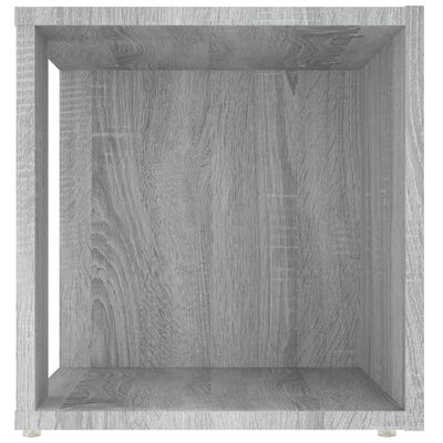 vidaXL Odkládací stolek šedý sonoma 33 x 33 x 34,5 cm kompozitní dřevo