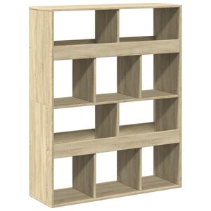 vidaXL Dělic&iacute; stěna dub sonoma 100 x 33 x 125,5 cm kompozitn&iacute; dřevo
