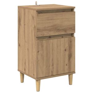 vidaXL Nočn&iacute; skř&iacute;ňka Artisanov&yacute; dub 40 x 35 x 70 cm kompozitn&iacute; dřevo