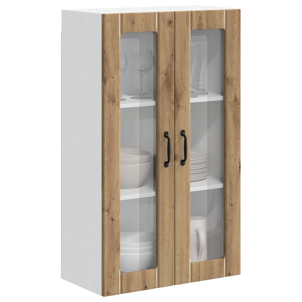 vidaXL Horn&iacute; kuchyňsk&aacute; skř&iacute;ňka Artisanov&yacute; dub 60 x 31 x 100 cm