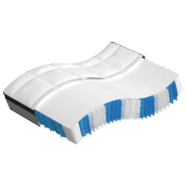 vidaXL Ta&scaron;tičkov&aacute; pružinov&aacute; matrace medium plus 140 x 200 cm