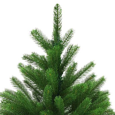 vidaXL Umělý vánoční stromek s realistickým jehličím 120 cm zelený