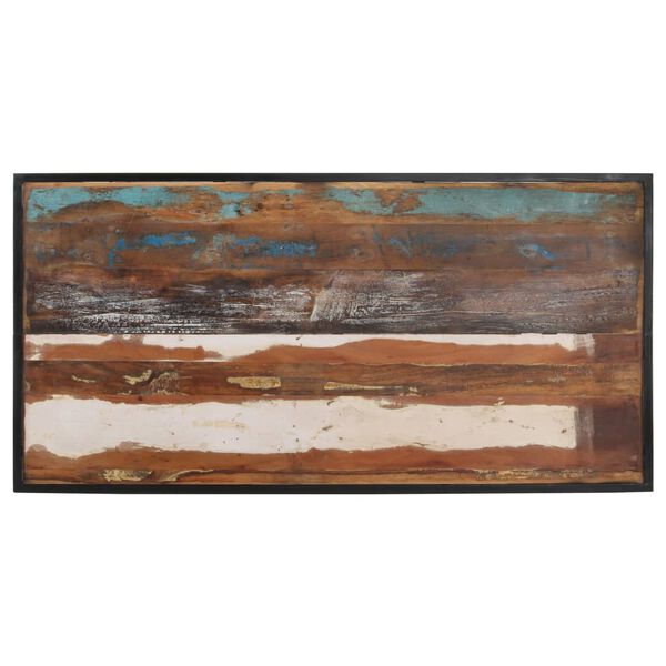 vidaXL Jídelní stůl 140 cm masivní recyklované dřevo