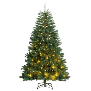vidaXL Uměl&yacute; skl&aacute;pěc&iacute; v&aacute;nočn&iacute; stromek 300 LED 210 cm