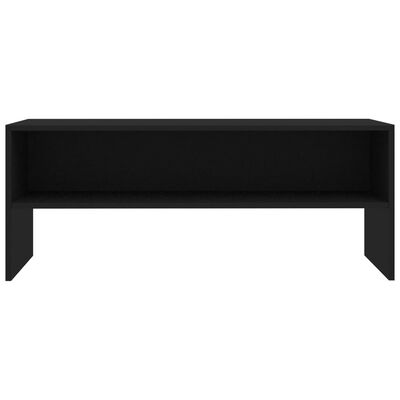vidaXL TV stolek černý 100 x 40 x 40 cm dřevotříska