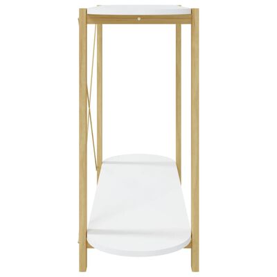vidaXL Konzolový stolek černý 110x38x75 cm kompozitní dřevo