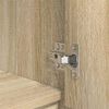 vidaXL Skř&iacute;ňka se z&aacute;suvkou Sonoma Dub 55,5x34x119,5cm kompozitn&iacute; dřevo