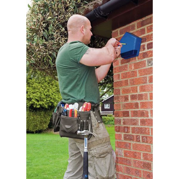 Draper Tools Opasek na n&aacute;řad&iacute; z olejem činěn&eacute; kůže čern&yacute; 50 mm