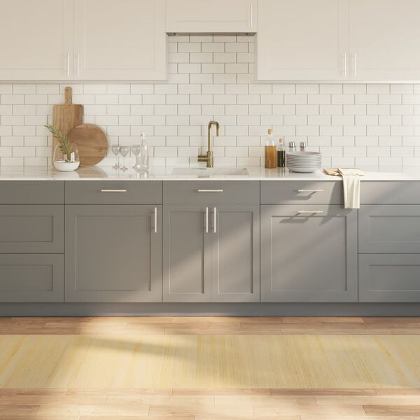 vidaXL Koberec obd&eacute;ln&iacute;kov&yacute; světle př&iacute;rodn&iacute; 70 x 500 cm bambus