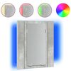 vidaXL LED koupelnov&aacute; skř&iacute;ňka se zrcadlem betonově &scaron;ed&aacute; 40x12x45 cm
