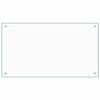 vidaXL Kuchyňský panel průhledný 90 x 50 cm tvrzené sklo