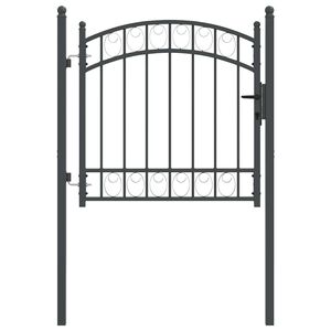 vidaXL Br&aacute;na na plot EMMEN 104 x 86 cm Zamykateln&eacute;