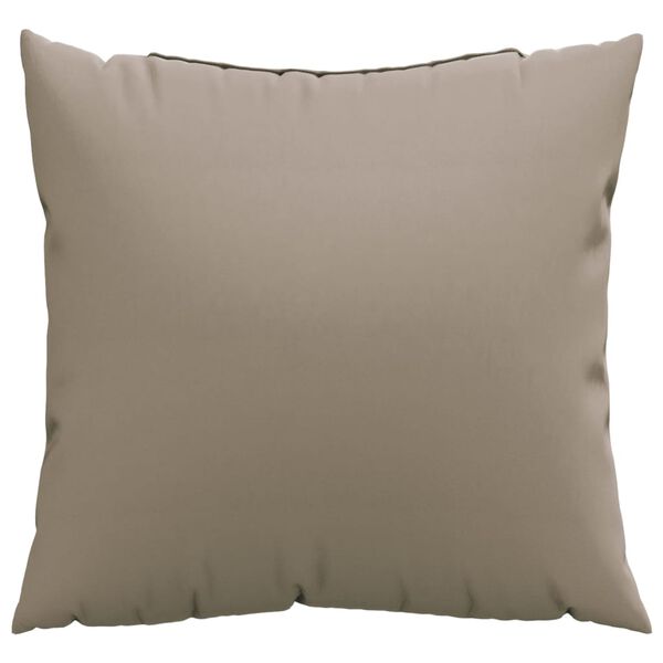 vidaXL Dekoračn&iacute; pol&scaron;t&aacute;ře 4 ks taupe 40 x 40 cm textil