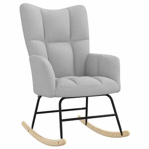 vidaXL Relaxačn&iacute; křeslo obl&aacute;čkově &scaron;ed&aacute; textil