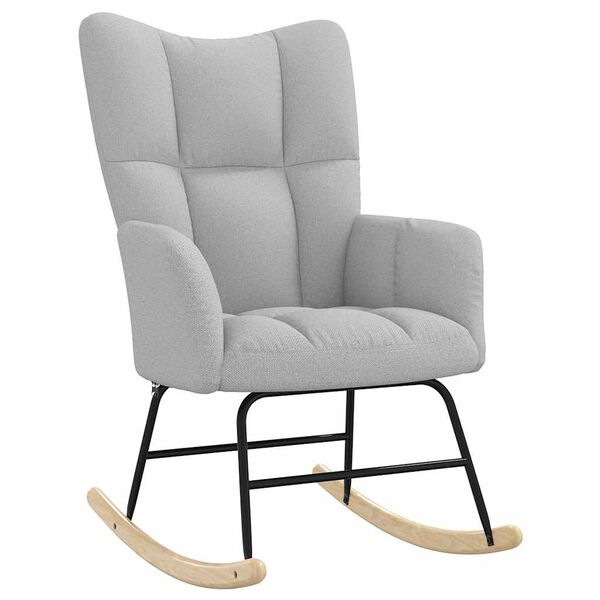 vidaXL Relaxačn&iacute; křeslo obl&aacute;čkově &scaron;ed&aacute; textil