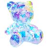 vidaXL Prismatick&yacute; duhov&yacute; LED medvěd V&iacute;cebarevn&yacute; 32 x 28 x 38 cm