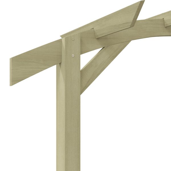 vidaXL Zahradní pergola impregnovaná borovice 180 x 210 x 40 cm