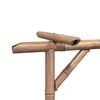 vidaXL Pergola bambus 385 x 40 x 205 cm