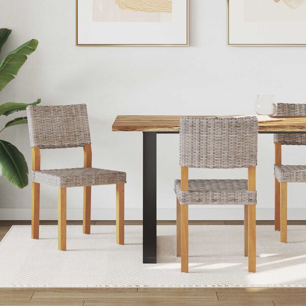 vidaXL 2 pcs Kubu šedá 45 x 55 x 84 cm Kubu ratan