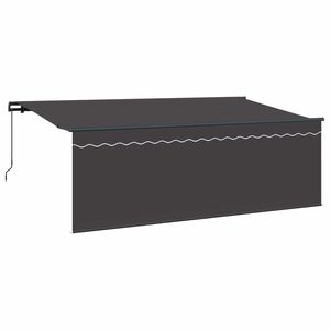 vidaXL Budsorovateln&eacute; zastře&scaron;en&iacute; Antracit 400 x 200 cm