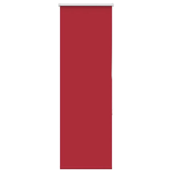 vidaXL Roleta zatemňovac&iacute; červen&aacute; &scaron;&iacute;řka l&aacute;tky 45,7 cm polyester