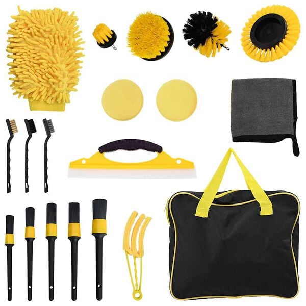 vidaXL Sada kart&aacute;čů na auto V&iacute;cebarevn&yacute; polyratan