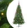 vidaXL V&aacute;nočn&iacute; stromeček s 150 LED diodami s stojanem Zelen&aacute; 150 cm PE