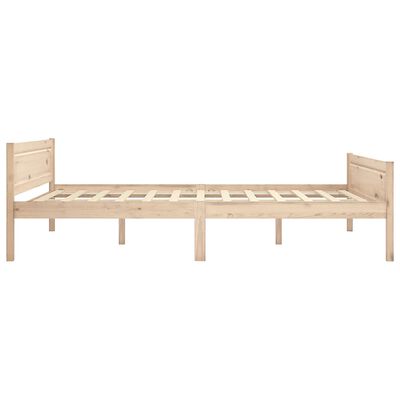 vidaXL Rám postele masivní borové dřevo 140 x 200 cm